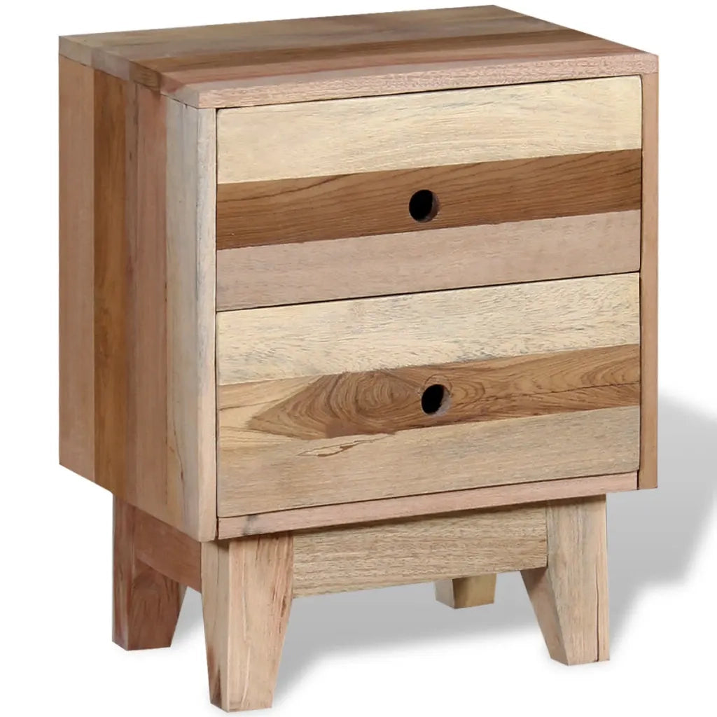 Comodino in Legno Massello di Recupero 244234