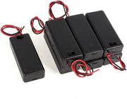 Alimentatore per batterie 2 x 1,5 V AAA con 7 interruttori ON/OFF
