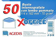 50 BUSTE DA LETTERA C6 LEYLA BIANCA
