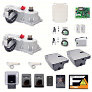 INTERRATO FAAC POWER KIT 770 230V CON CASSE DI FONDAZIONE 490065 + 2 SAFECODER