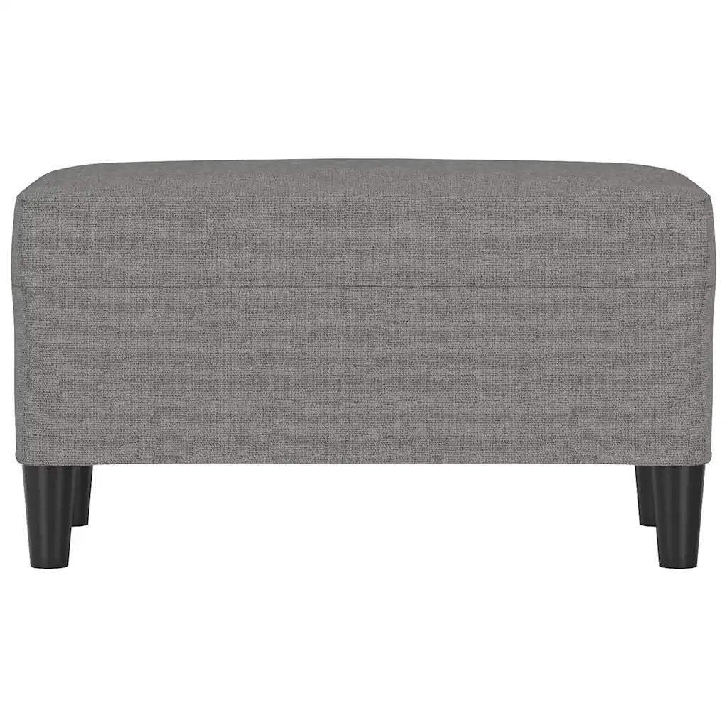 Panca Grigio Scuro 70x35x41 cm in Tessuto 349384
