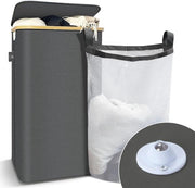 Assecco con coperchio - Asciugatrice pieghevole - 100L - Grigio
