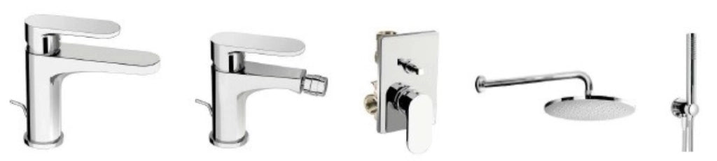 Kit Bagno Set Completo Smile Da 64 - Fir Italia
