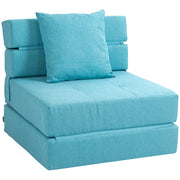 Poltrona letto ¨C Minimal ¨C tessuto blu