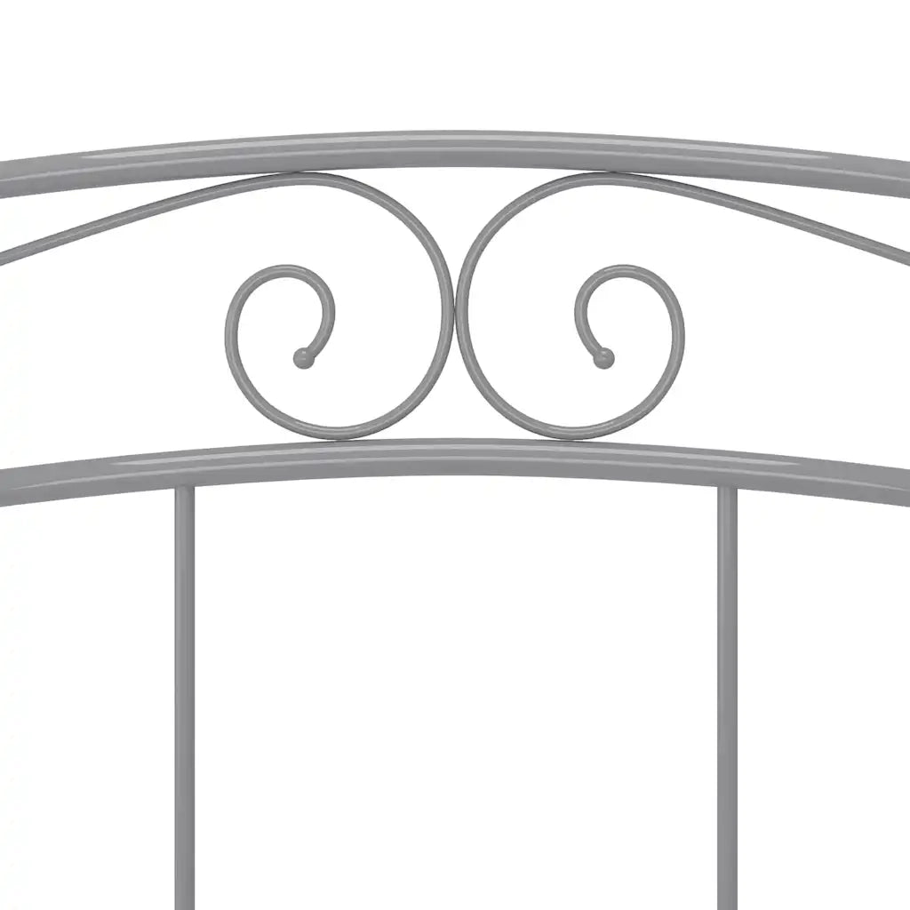 Giroletto Grigio in Metallo 180x200 cm 325005
