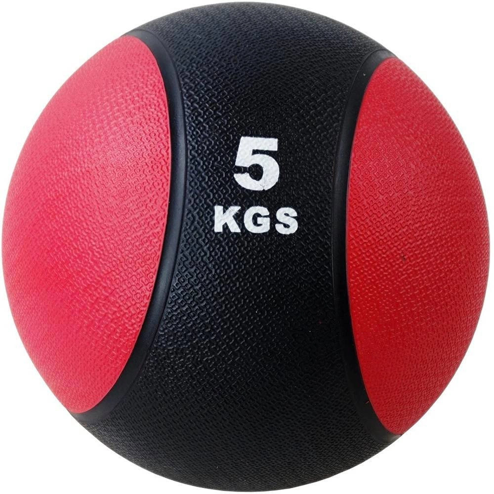 Trade Shop - Palla Medica In Gomma Per Esercizi Allenamento Boxe Arti Marziali Fitness Da 5kg -