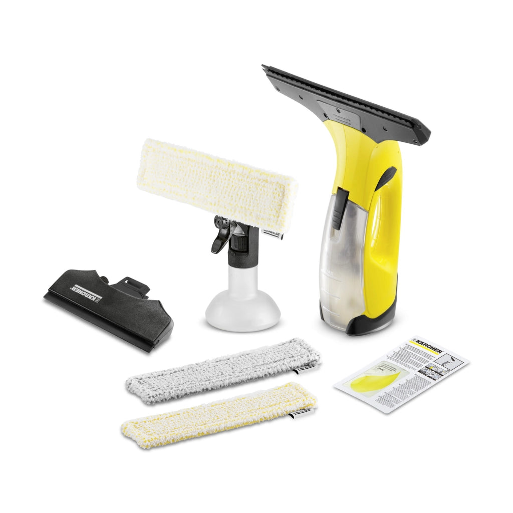 KARCHER Lavavetri a batteria WV 2 Premium Versatility Promotion - Serbatoio acqua sporca: 100 ml - Autonomia: 25 min - Tempo di ricarica della batteria: 120 min