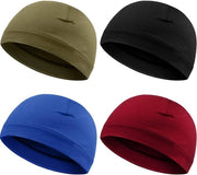 4 Paia di Cappucci in Cotone soffice per Uomo e Donna - Cappello multifunzionale