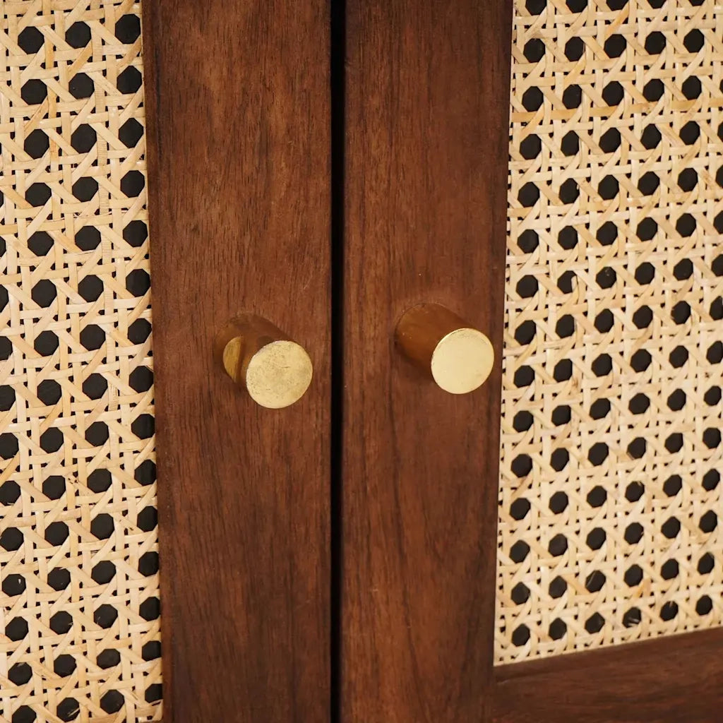 Comodini con cassetto 50 x 33 x 60 cm Legno di mango massello 4018891