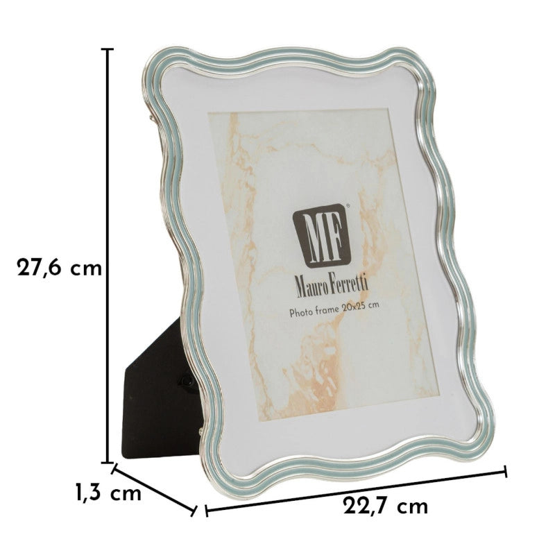 Cornice Elizabeth Celeste cm 22,7x1,3x27,6 (misura Interna cm 20x25)