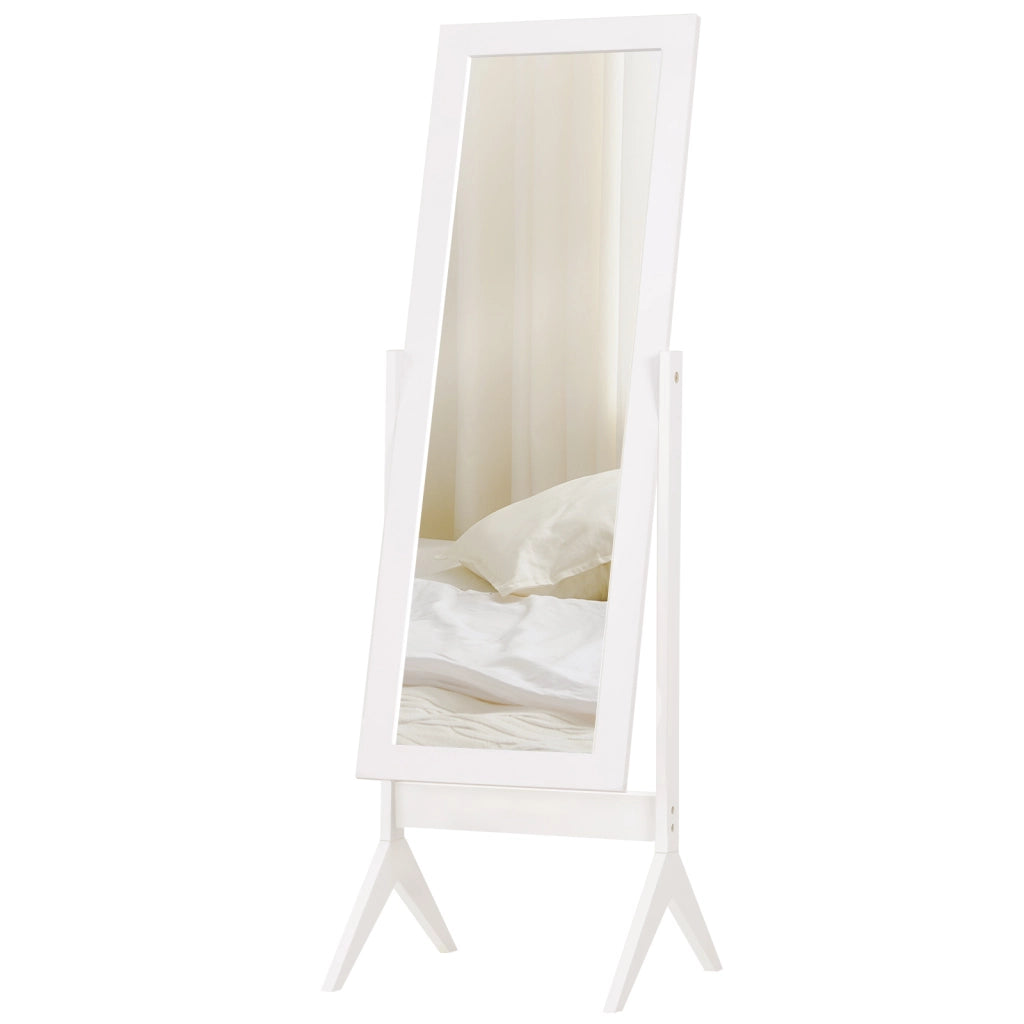 Specchio a Pieno Corpo ¨C Minimal ¨C Bianco 47x46x148 cm