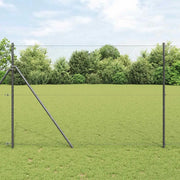 Recinzione Esagonale Grigio 1,6 x 25 m PVC 42005550