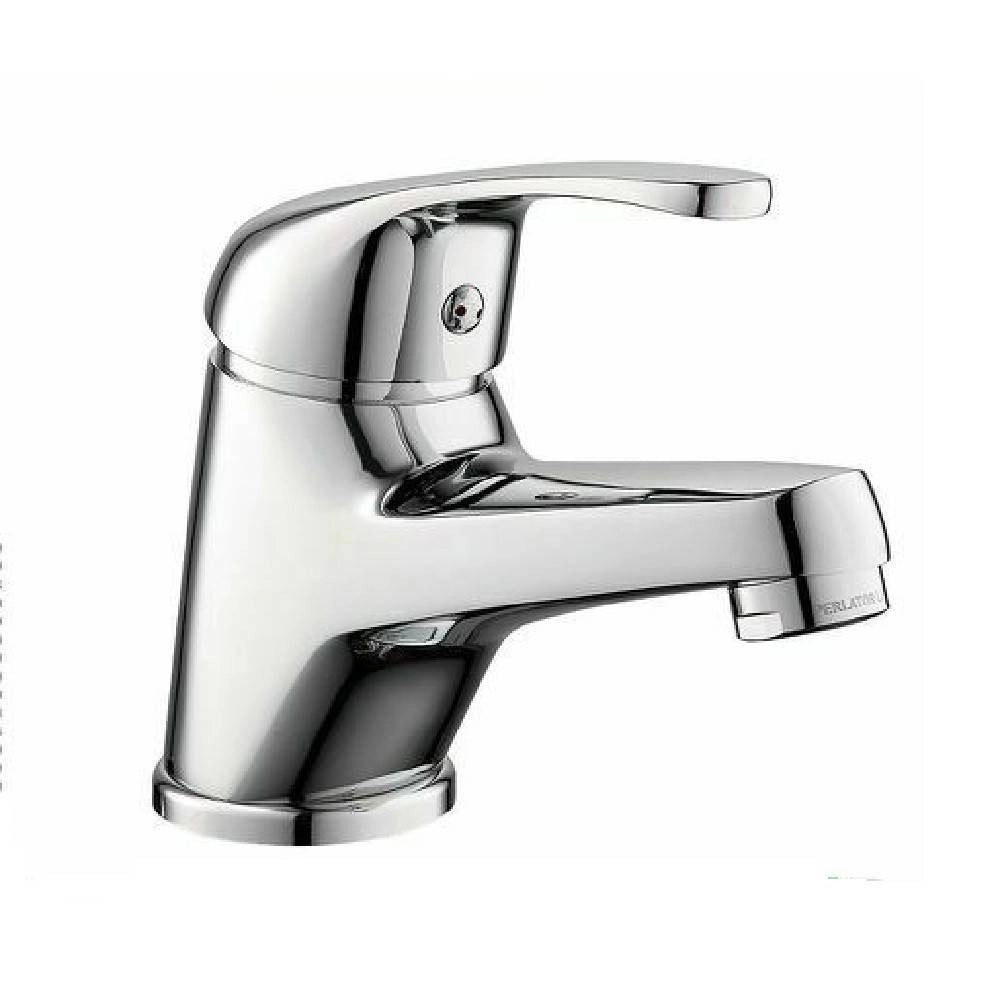 Trade Shop - Rubinetto Miscelatore Per Lavabo Da Bagno Materiale Ottone Cromato Taranto -