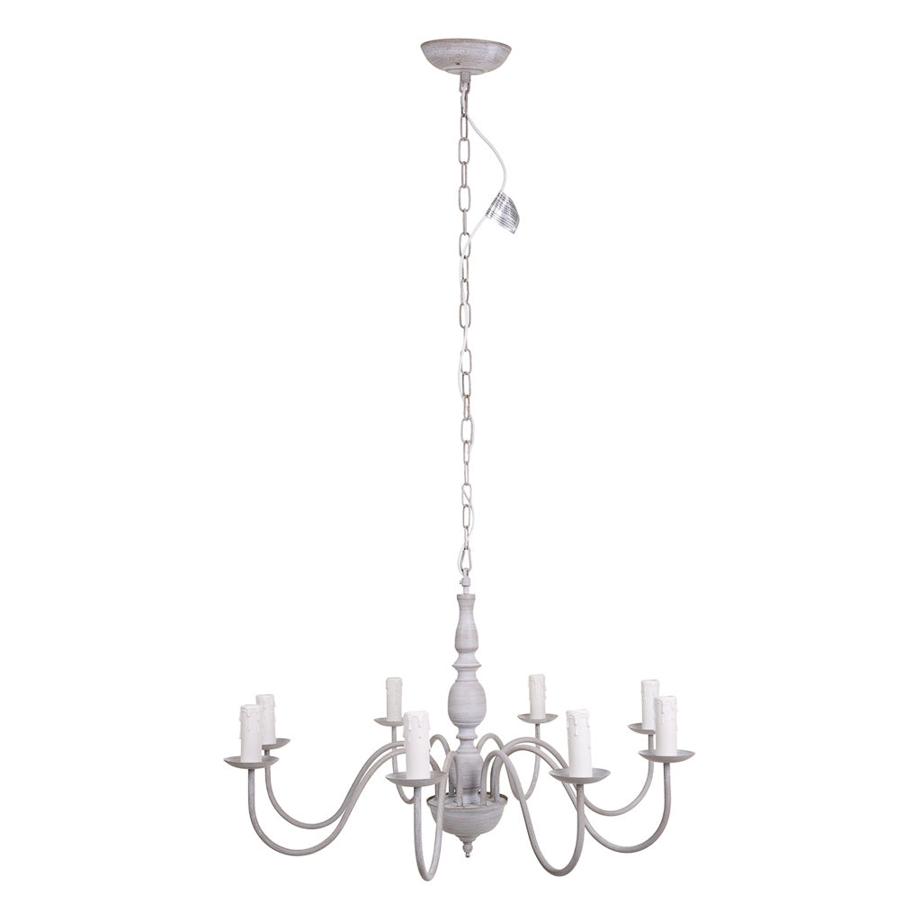 Lampada a sospensione grigia 77x77x134h