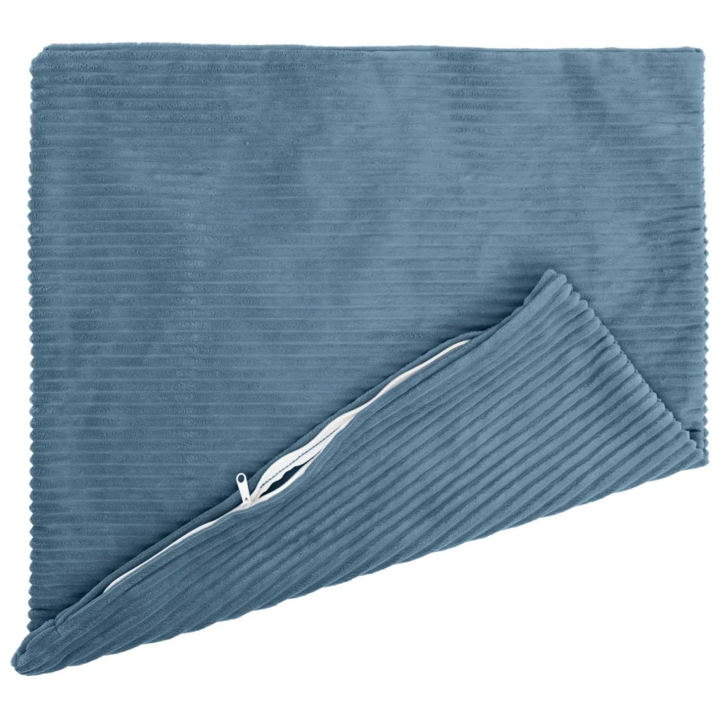 Federa 2 pcs HEERLEN Blu 55 x 55 cm corduroy 912295