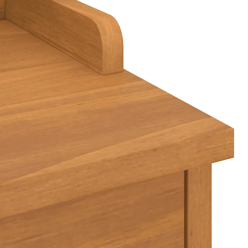 Panca da Corridoio-Sgabello-Panca con Contenitore SANDNES 45x40x50 cm Legno Massello di Pino 131427