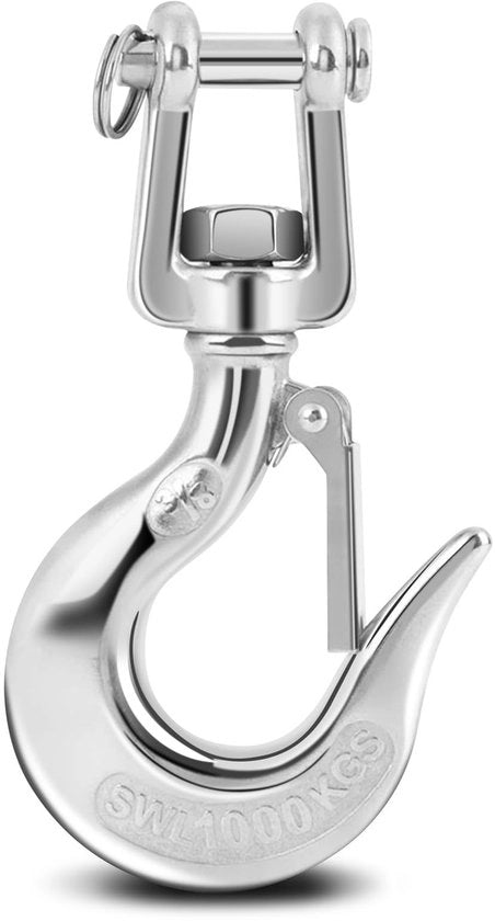 Accessorio di Rigging in Acciaio Inossidabile - 304 - Morsa a Viti per Wartels - Morsa Girevole per Occhi - Duraturo e Compatto - 650kg/1000kg - Accessorio di Rigging - Adatto per B