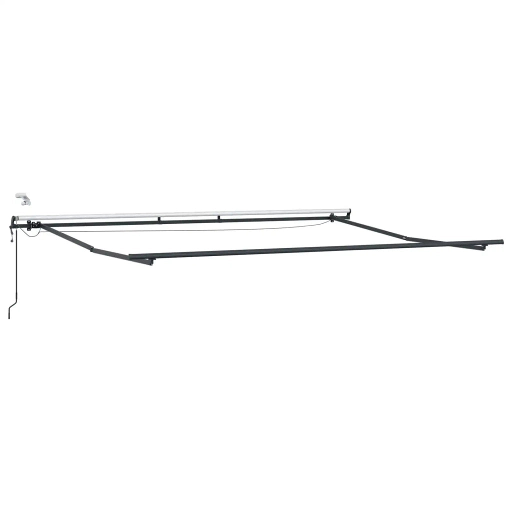Tessuto per Tenda arancione e marrone 450 × 350 cm Poliestere 3331088