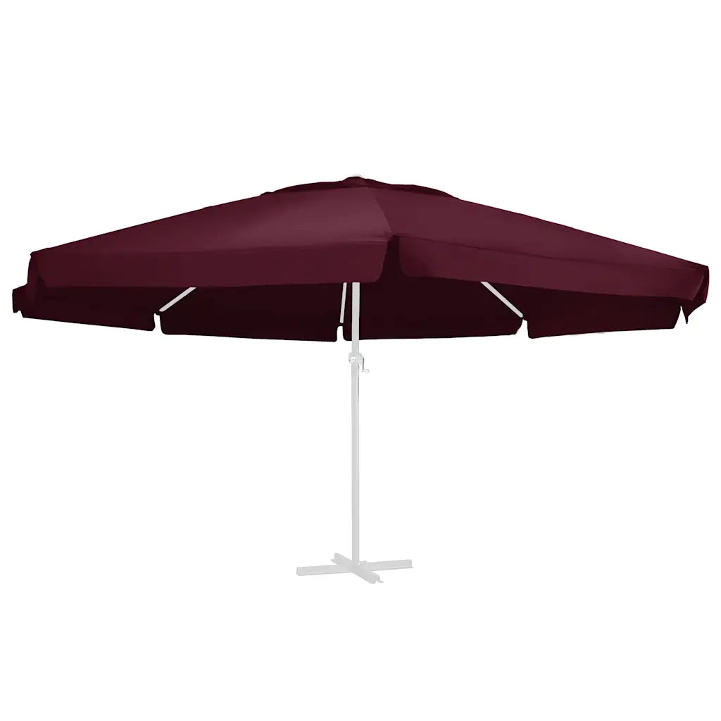 Telo di Ricambio per Ombrellone Rosso Bordò 610 cm 312550