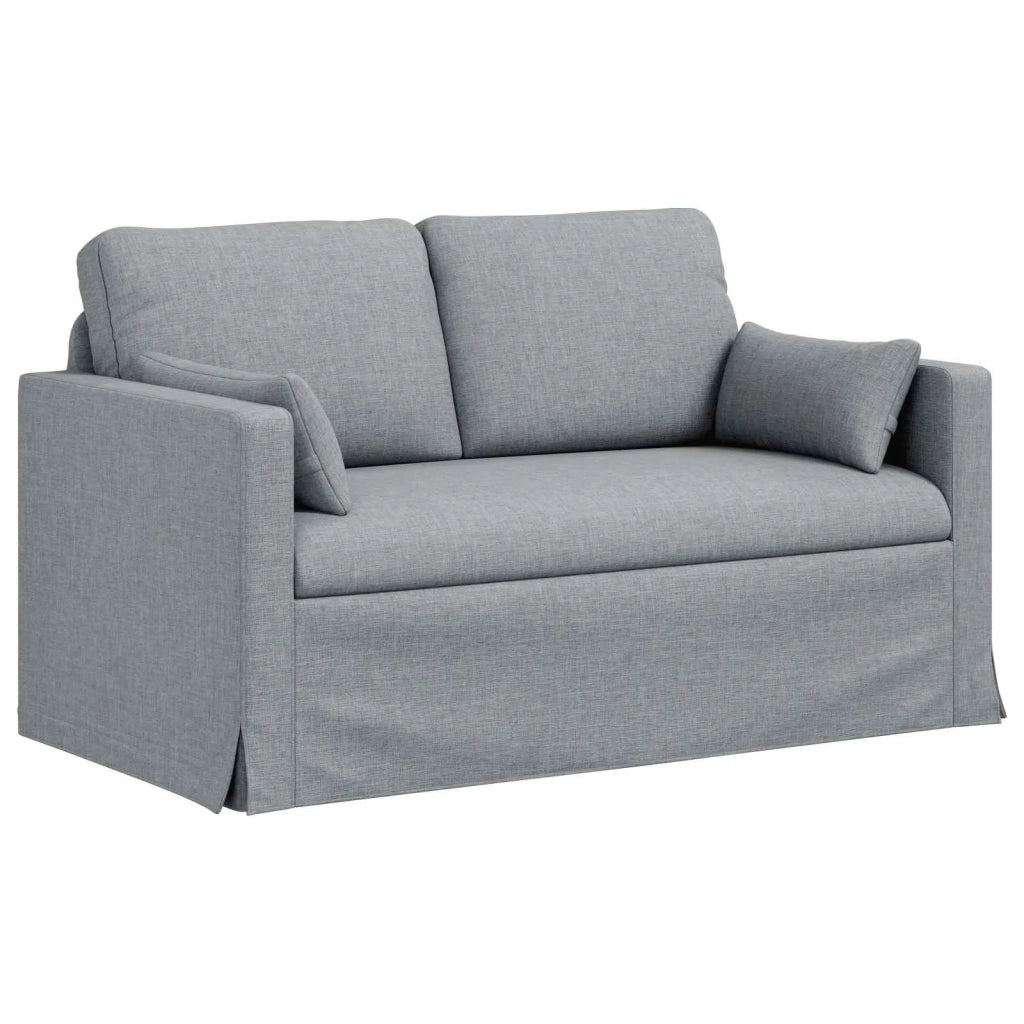 Divano Grigio chiaro 139 x 78 x 80 cm Tessuto 42024355