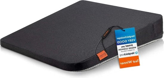 Wigkussen Ergonomico per Auto e Ufficio - Comodo e Forma Fissa - Cuscino Auto con Gomma Spugna Moderna - DYNMC YOU Premium