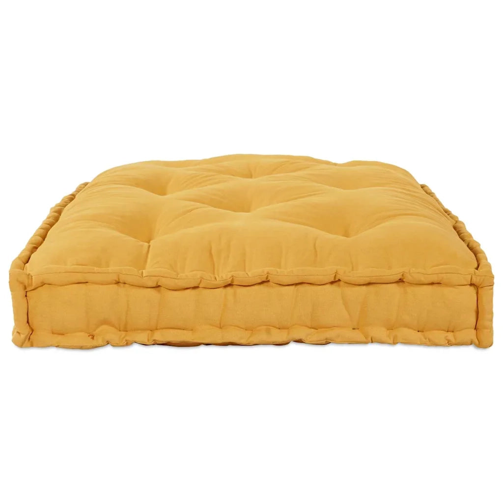 Cuscino per Divano Pallet Giallo 120 x 80 x 12 cm Tessuto 4019094