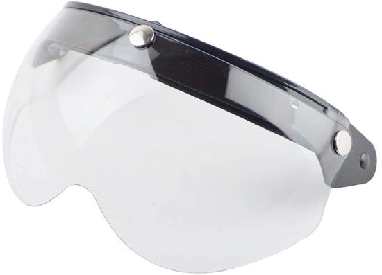 Motorhelm Vizier Universale 3 Snap Retro per Metà Volto e 3/4 Cappucci 

Specifica tecnica: 
- Universale per 3/4 cappucci e metà volto
- 3 snap retro per facile installazione
- Vizier universale
- Winddicht