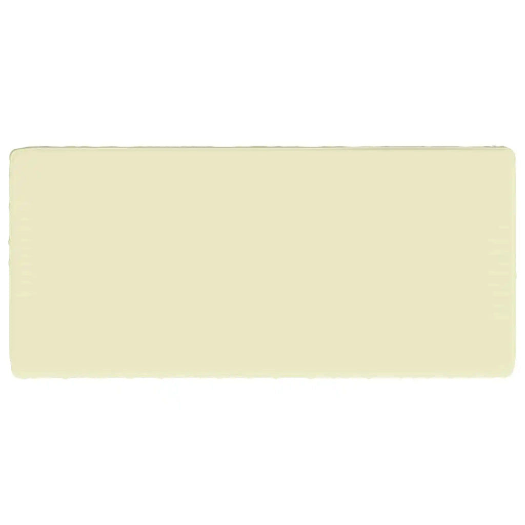 Cuscino per Panchina a 1 Pezzo VUGHT 100% Poliestere Crema 951782