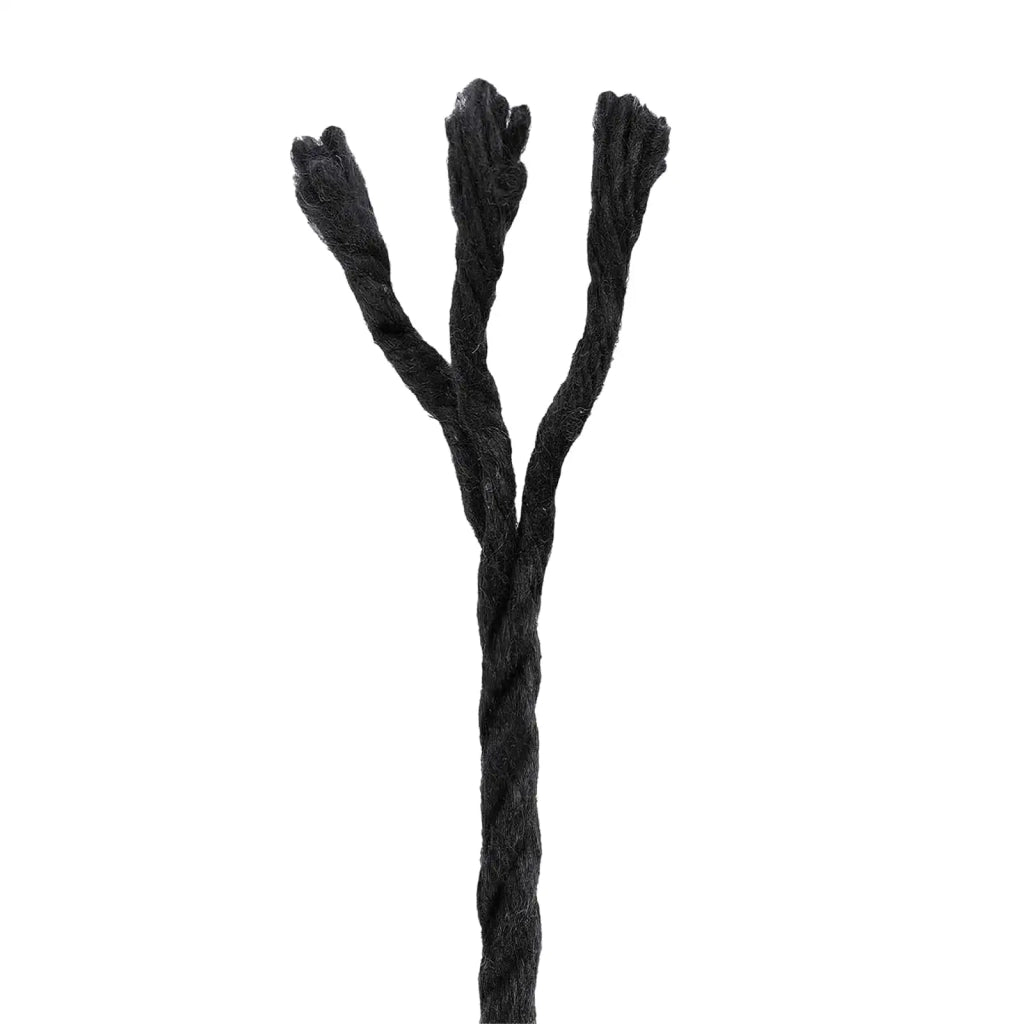 Corda | Fune 2 pz Nero Cotone