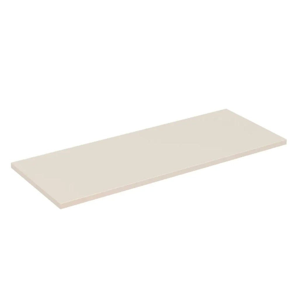 Piano lavabo TORNADO 120 cm – Finitura sabbia – MDF & PVC – Per mobile sottolavabo