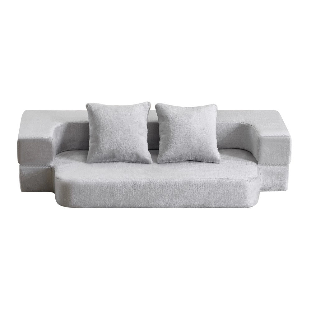Divano Letto Trasformabile ¨C Xylo ¨C Grigio Chiaro