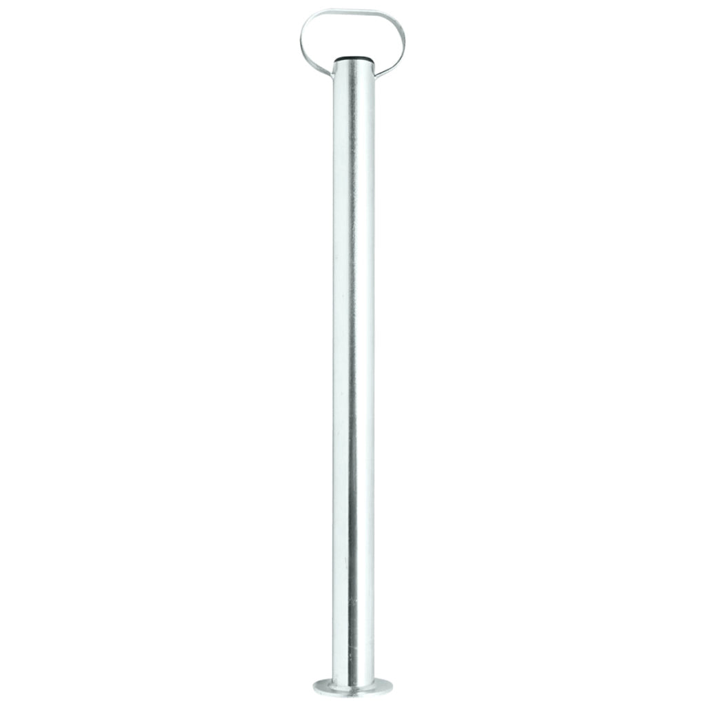 Gamba di supporto fissa per rimorchio diametro 48mm lunghezza 700mm