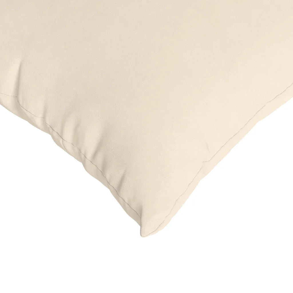 Cuscini da Divano 2 pcs Beige 50 x 50 cm Tessuto 42013988