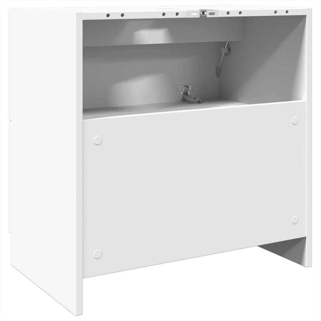Mobile Lavabo | Armadio Lavabo Bianco 59x37x59 cm in Truciolare