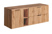 Set mobili bagno 140 cm con piano Adel Oak 140 cm