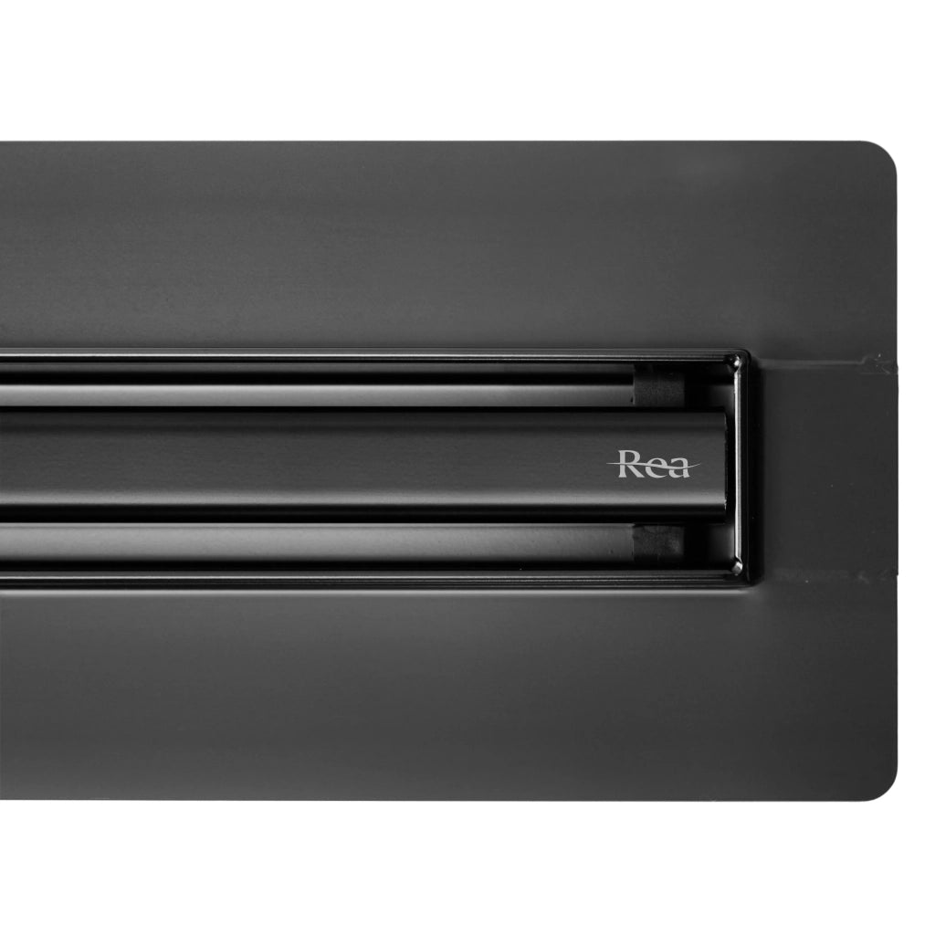 Canalina Di Scarico Neox Slim Pro Black 80