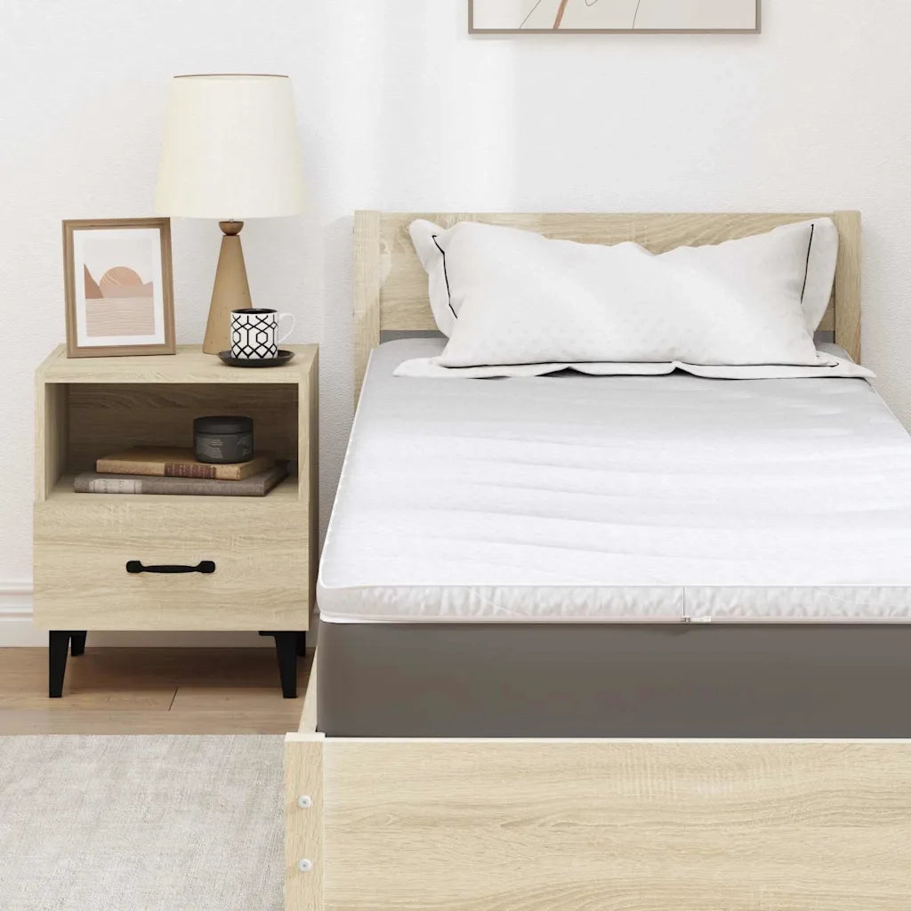 vidaXL Guanciali per materassi Bianco 80 x 200 cm Latice