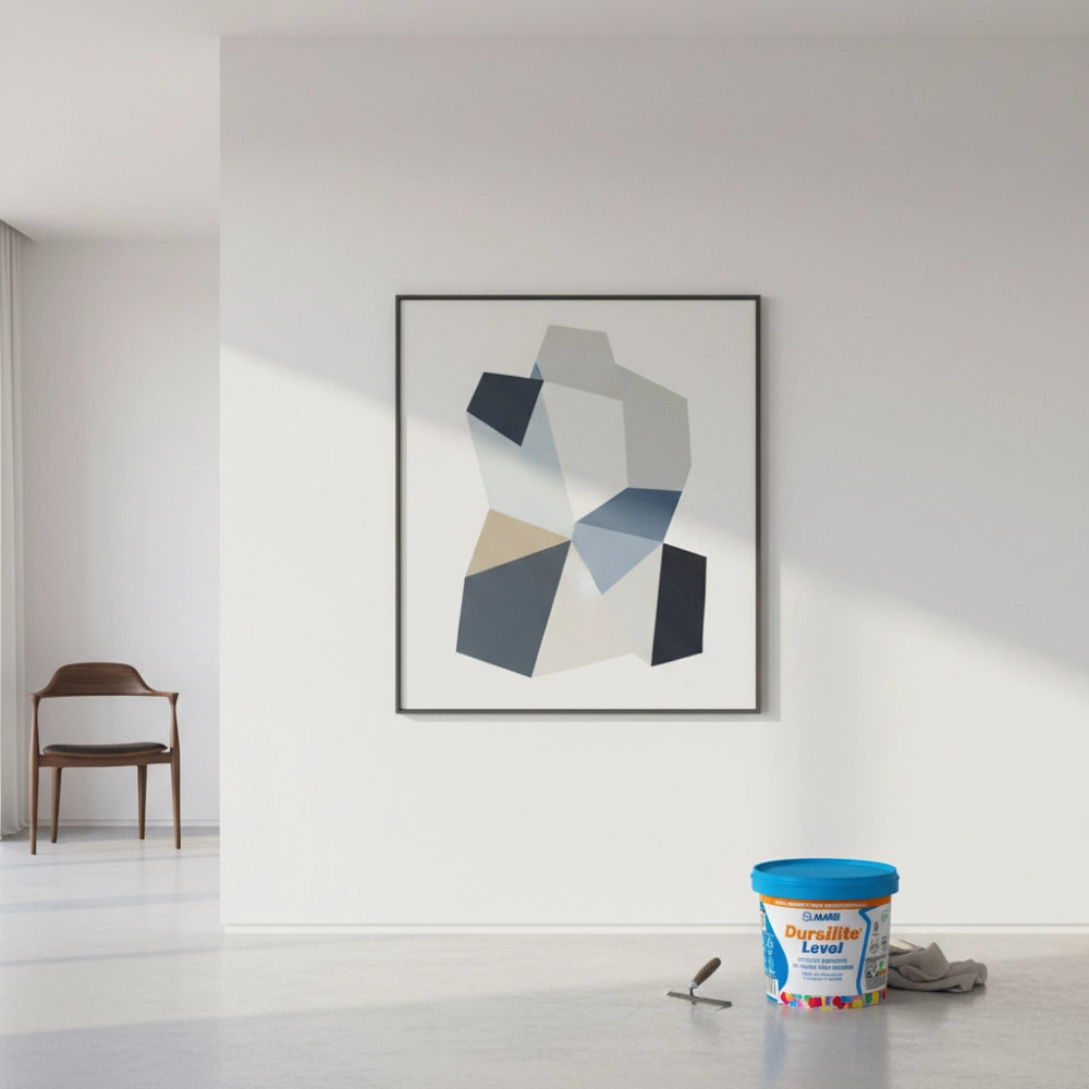 Stucco rasante acrilico dursilite level mapei per interni *** formato 18 kg, confezione 1
