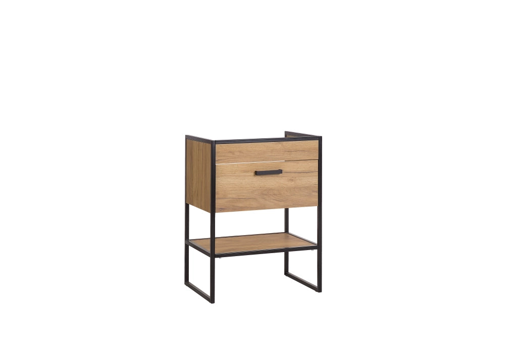 Mobile sottolavabo 60 cm 1 cassetto Brooklin 60 x 82 x 46 cm