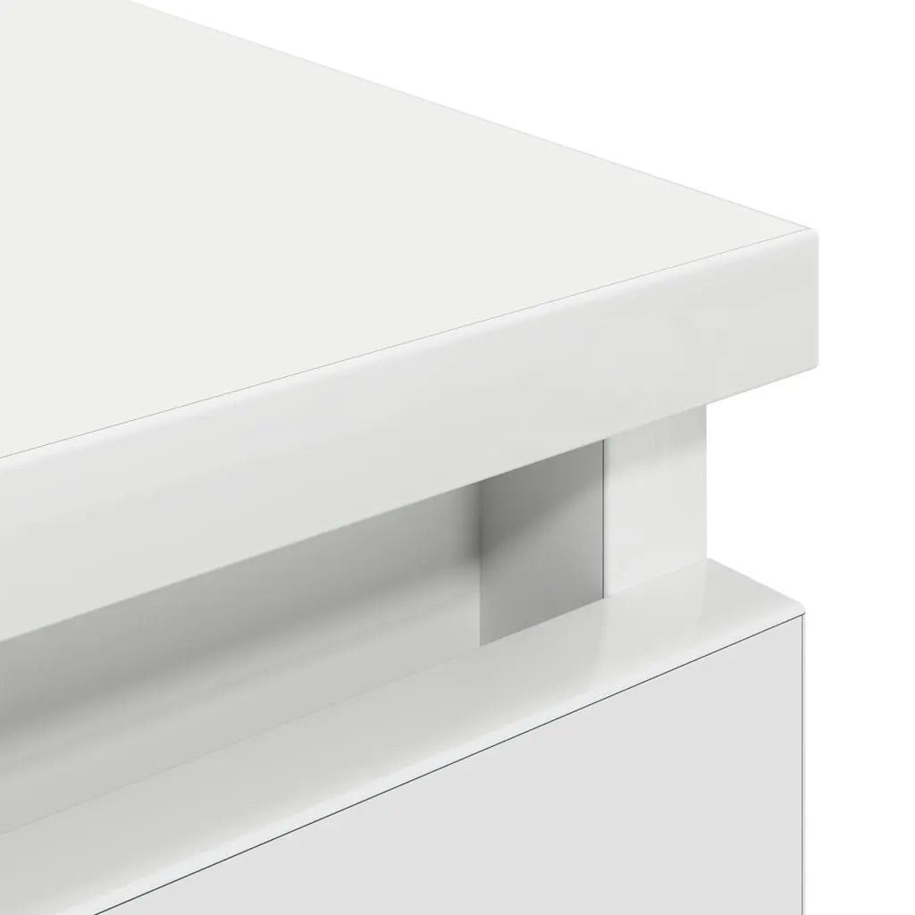 Mobile Porta TV Bianco 60x35x54 cm in Legno Multistrato 861778