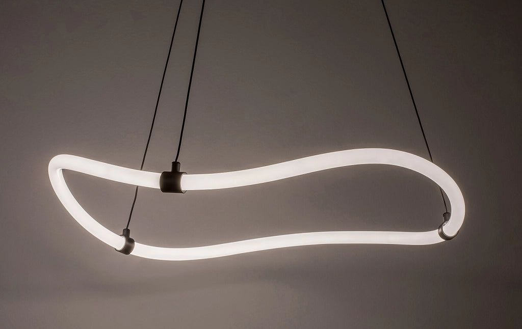 Lampada a sospensione LED Rabalux Serena Ø64cm nera