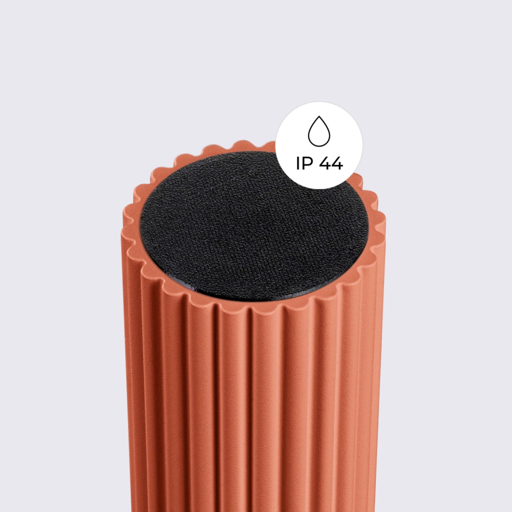 Lampada da soffitto HALO rosso ocra IP44