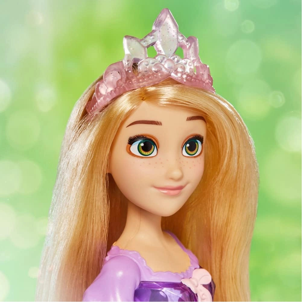 Disney Princess Royal Shimmer Bambola di Rapunzel Fashion Doll Gonna e Accessori