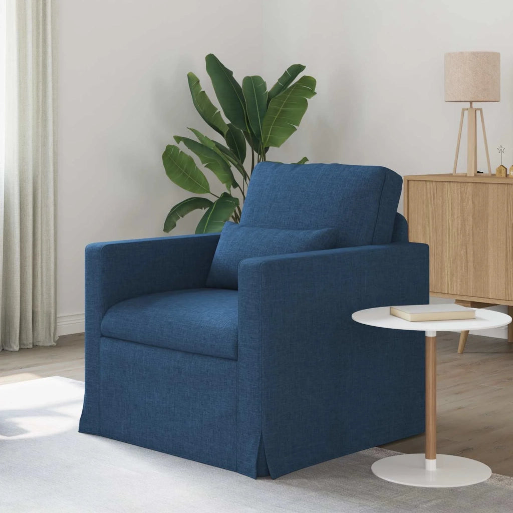 Divano Blu 78 x 78 x 80 cm Tessuto 42024354