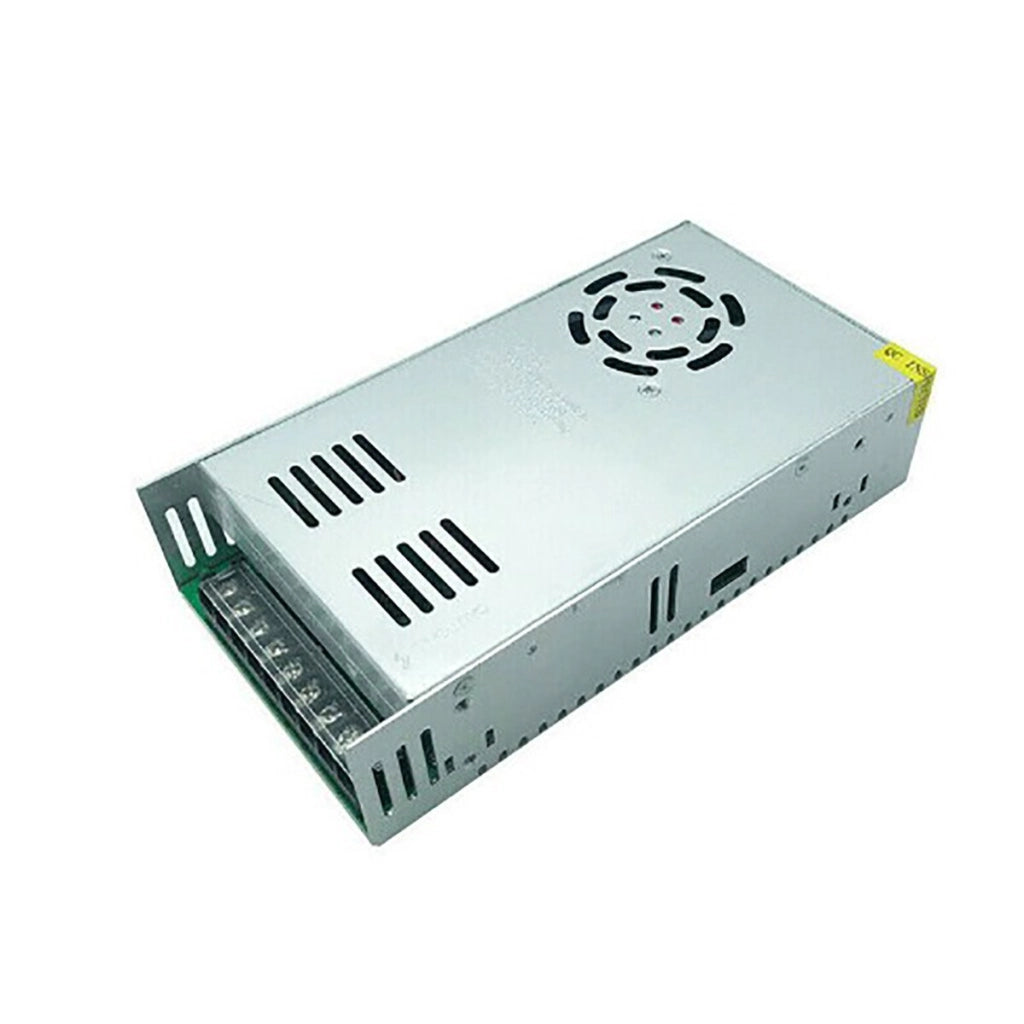 ALIMENTATORE 12V 50A 220V STABILIZZATO SWITCH TRASFORMATORE TRIMMER VENTOLA DA-5