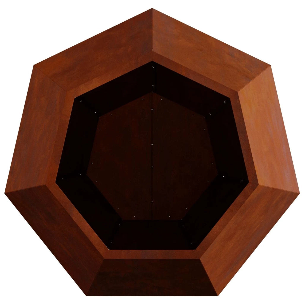 Fioriera Ruggine 75 x 75 x 60 cm 884050