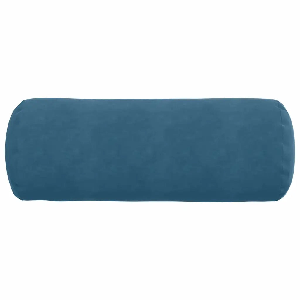 Cuscini a rullo 2 pcs Blu Ø 25 x 70 cm Tessuto in Cords 42014327