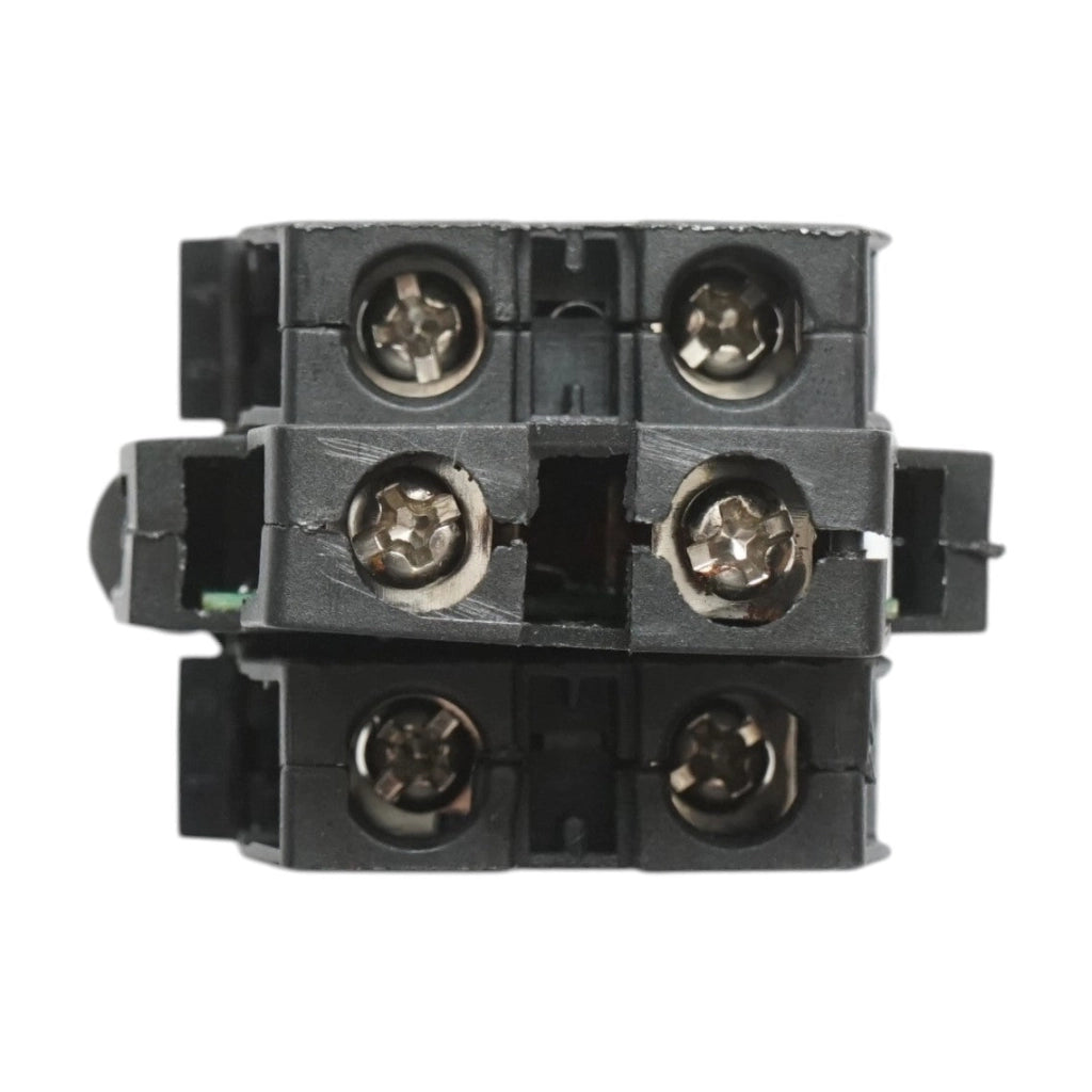 Pulsante di comando illuminato 220V AC LED rosso con ritorno 1NO+1NC, 10A/600V AC, 1A/250V DC LA42 Breckner Germany