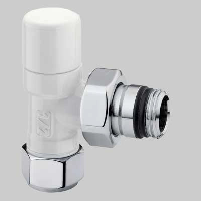 DETENTORE D'ARREDO A SQUADRA BIANCO  1/2 x 2419     ARTECLIMA