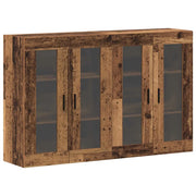 Armadi da Muro 2 pz Legno vecchio 69,5 x 34 x 90 cm CFW2398917